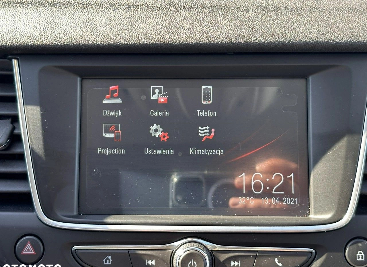 Opel Grandland X cena 91900 przebieg: 37700, rok produkcji 2020 z Wojkowice małe 326